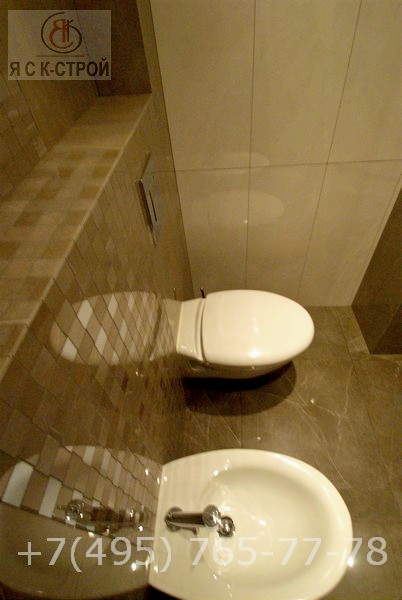 Фото ремонта туалета после ремонта ЯСК СТРОЙ