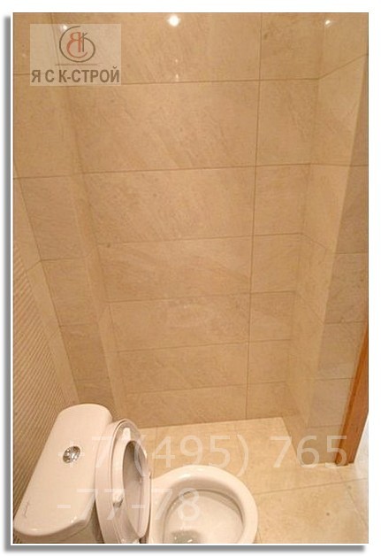 Ремонт туалета под ключ цена от 10 000 рублей