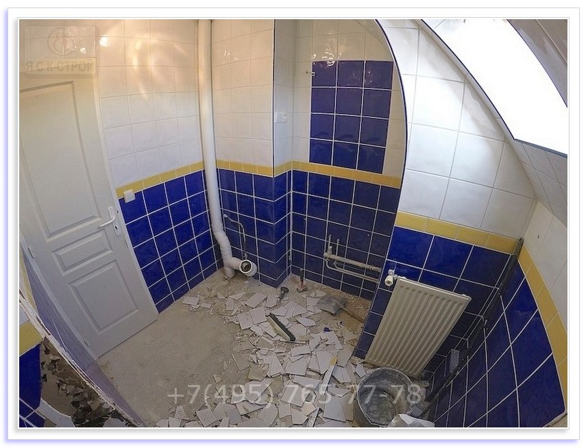Ванная комнаты под ключ Москва
