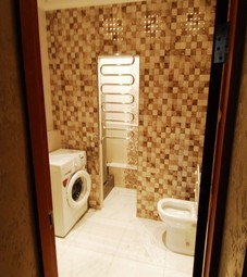 Произвели капитальный ремонт туалет комната в ЖК Западное Кунцево.