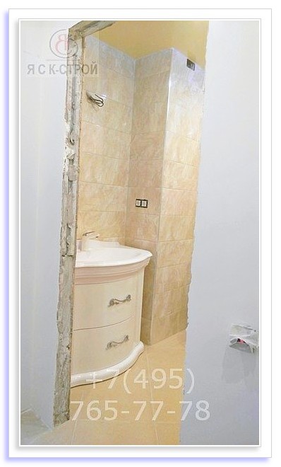 выполняем ремонт ремонт ванной комнаты в Москве от ЯСК СТРОЙ