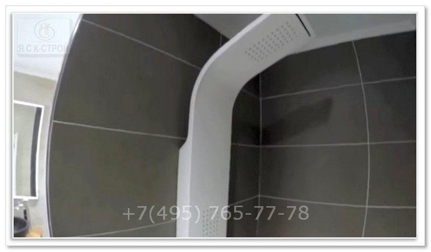 Стоимость ремонта ванной комнаты - Штанга душа за 4500 стоимостью в Москве ЯСК СТРОЙ