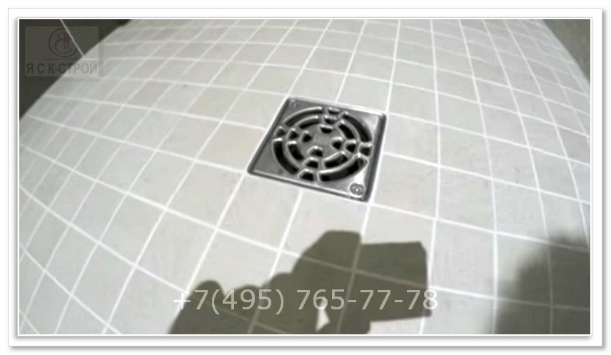 Стоимость ремонта ванной комнаты - Сифон установка для трапа за 670 рублей штука в Москве и МО