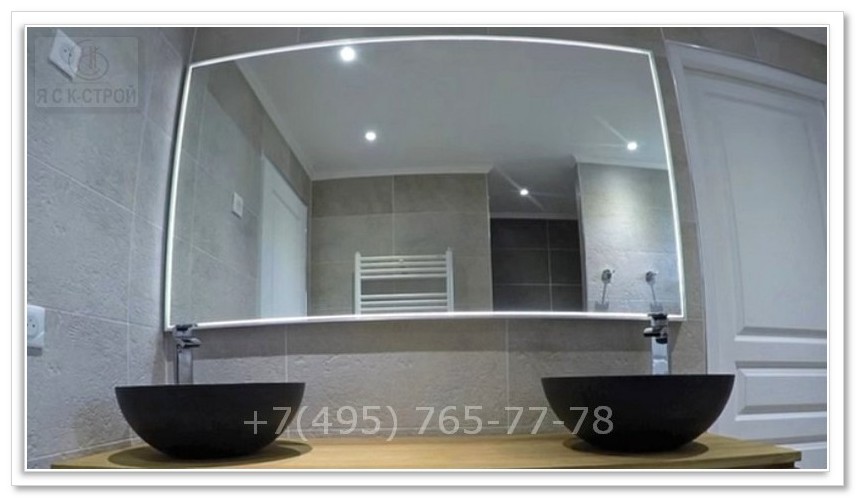Стоимость ремонта ванной комнаты - Два умывальника стоимость в пол ванны от ЯСК В Москве