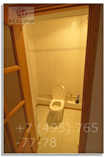 Ремонт туалета под ключ цена от ЯСК