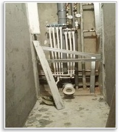 Ремонт туалета под ключ фото в Москве
