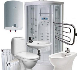 установка сантехнических приборов в ванной и туалете