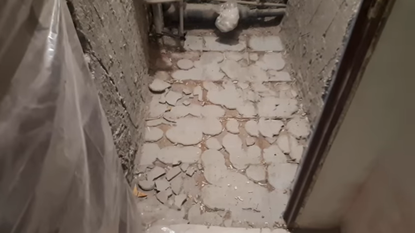 Пример с чего начать ремонт туалета