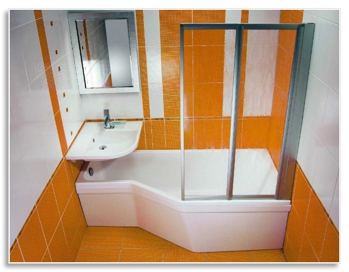 Лучший дизайн маленькой ванной комнаты под ключ