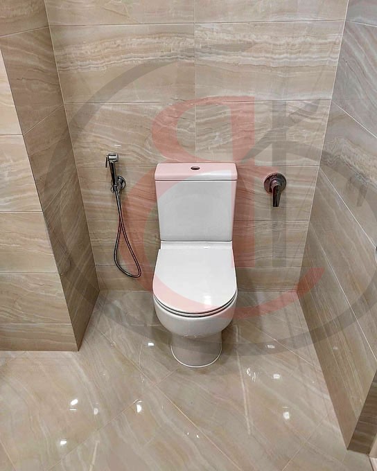 Ремонт туалета с нуля в новостройке, 2021г