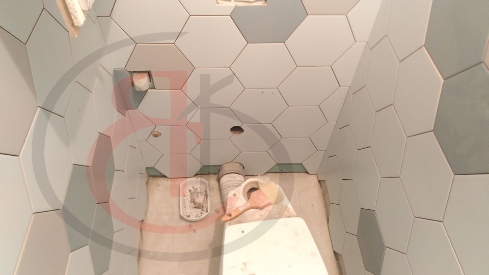 Провели сложные работы в ванной и туалете по Лукинской улице, 14, фото отчет материала №2 (54)