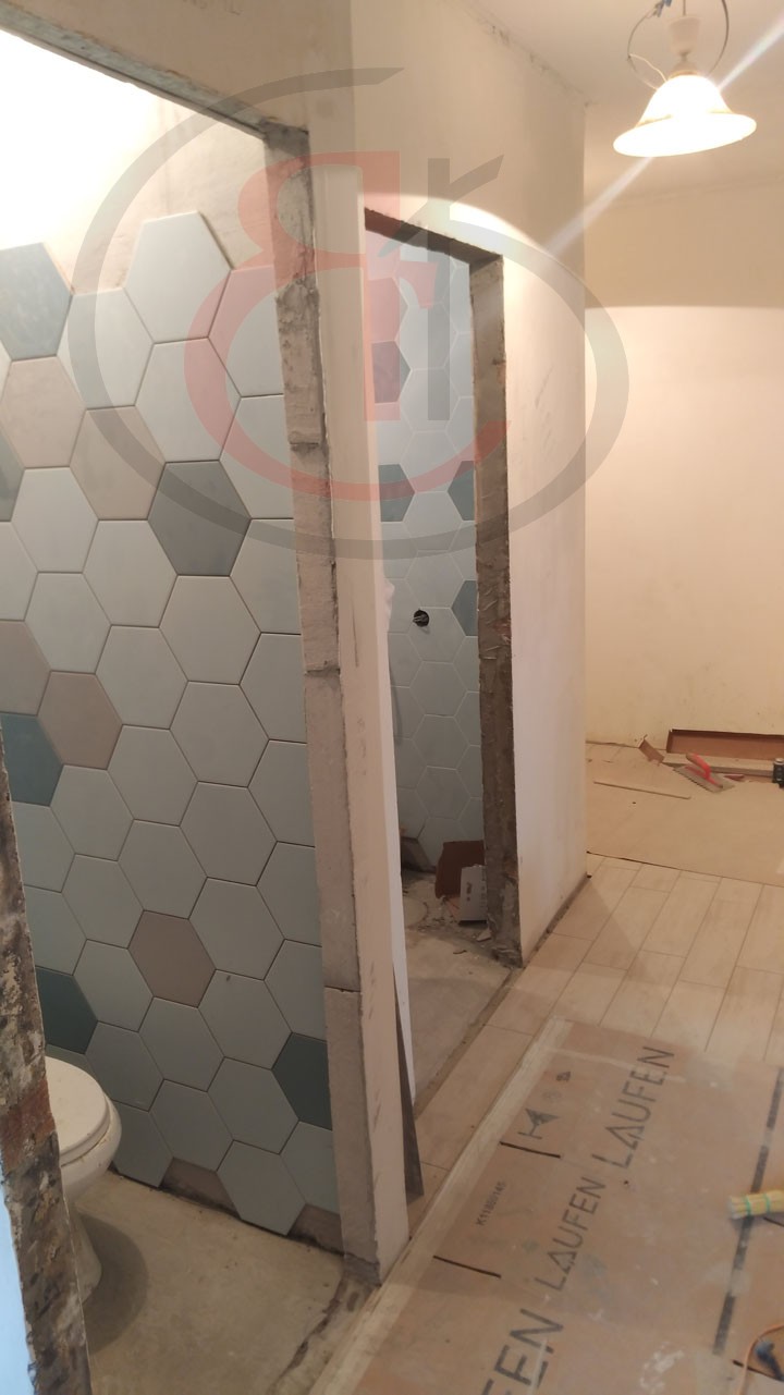 Провели сложные работы в ванной и туалете по Лукинской улице, 14, фото отчет материала №2 (53)