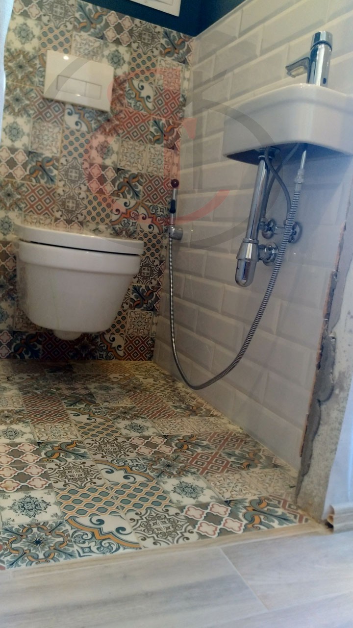 Ремонт ванной+туалет, ул. Мичурина, обзор фото ремонта, ОБЗОР ТУАЛЕТА (8)