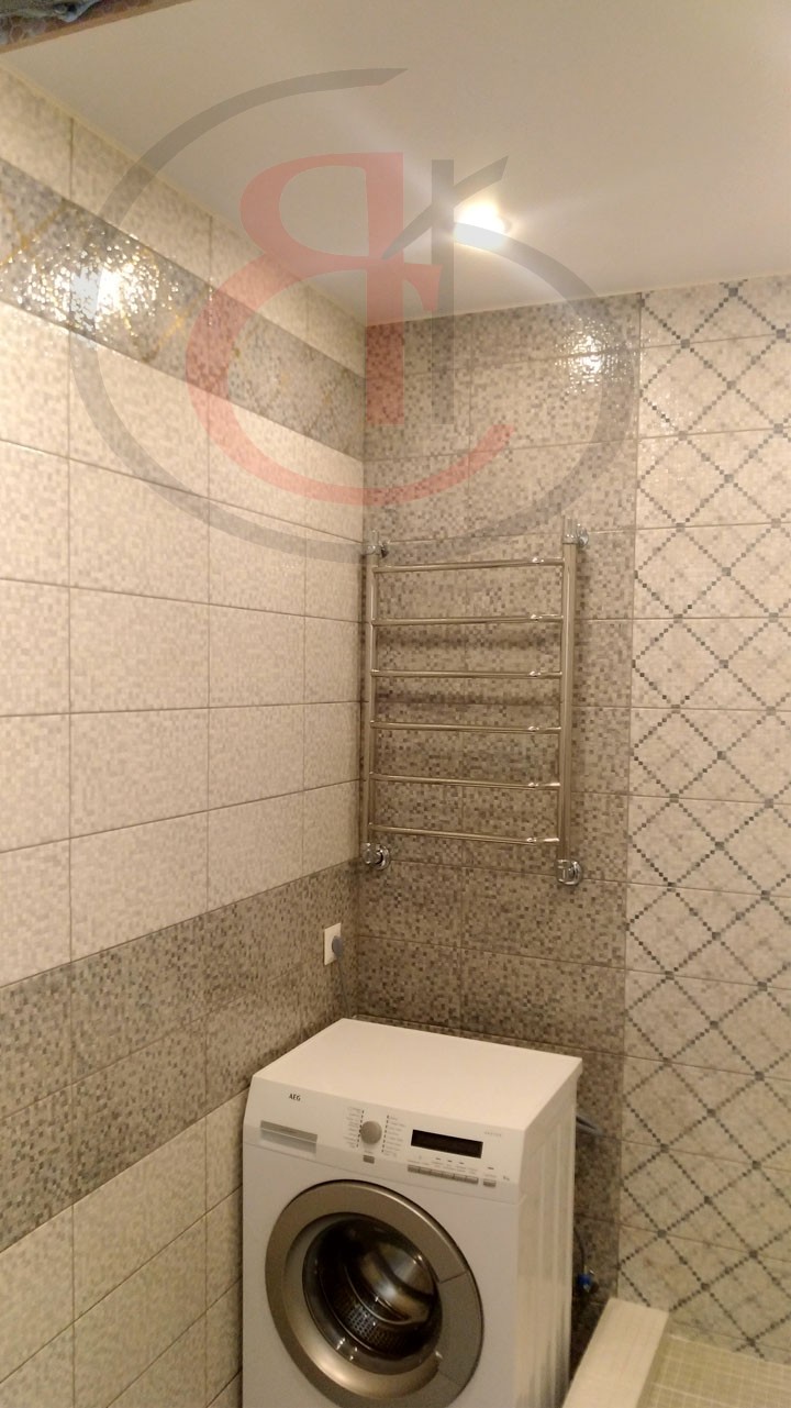 Ремонт ванной+туалет, ул. Мичурина, обзор фото ремонта, ОБЗОР ВАННОЙ (2)