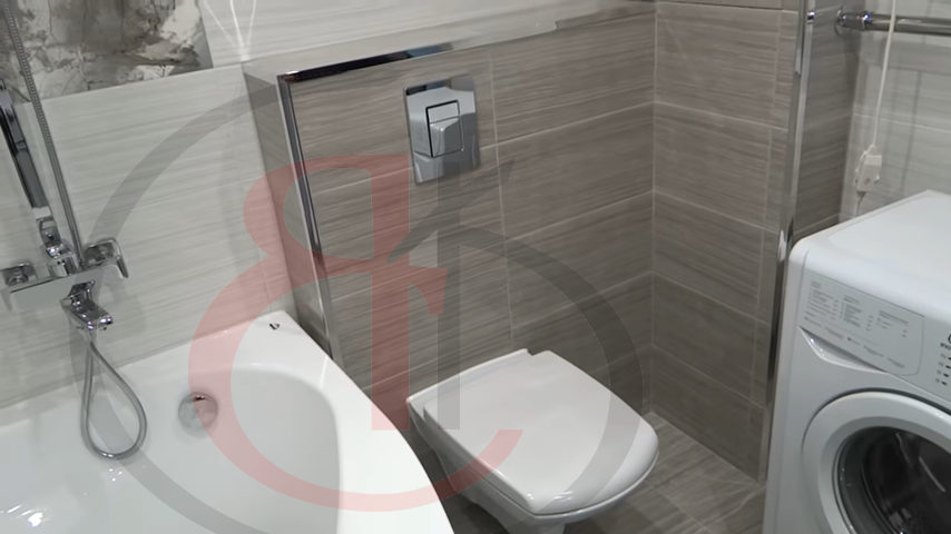 Улица Введенского 14, ванная комната под ключ стоимость услуг составила 71 000, Завершающие штрихи по настройке помещения (1)