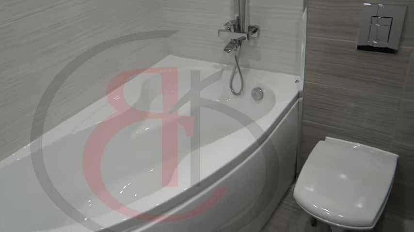 Улица Введенского 14, ванная комната под ключ стоимость услуг составила 71 000, Завершающие штрихи по настройке помещения (16)