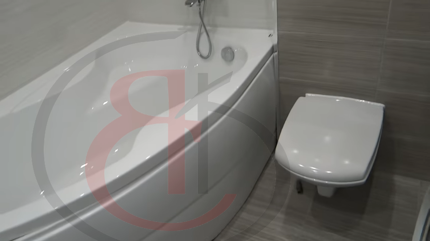 Улица Введенского 14, ванная комната под ключ стоимость услуг составила 71 000, Завершающие штрихи по настройке помещения (15)