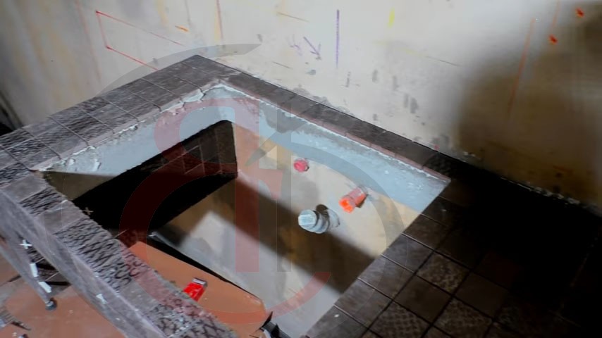 Обзор чернового ремонта ванной комнаты, плановые черновые работы (34)
