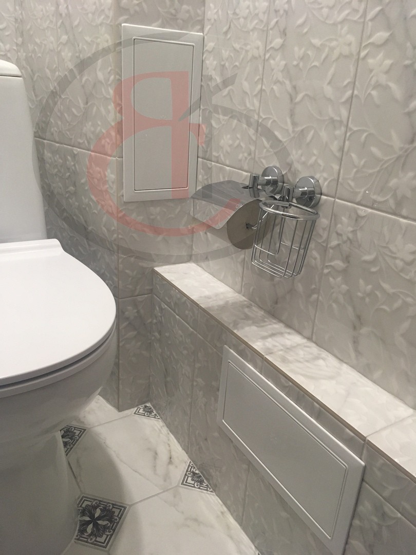 Новый ремонт ванной комнаты и туалета под ключ, САНУЗЕЛ (4)