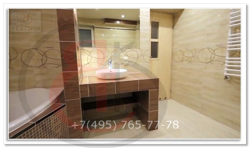 Большая ванная комната 7,5 кв.м. с дизайнерским подходом, Проектируемый проезд № 1672, ОБЗОР НОВОЙ И СТАРОЙ ВАННОЙ КОМНАТЫ (20)