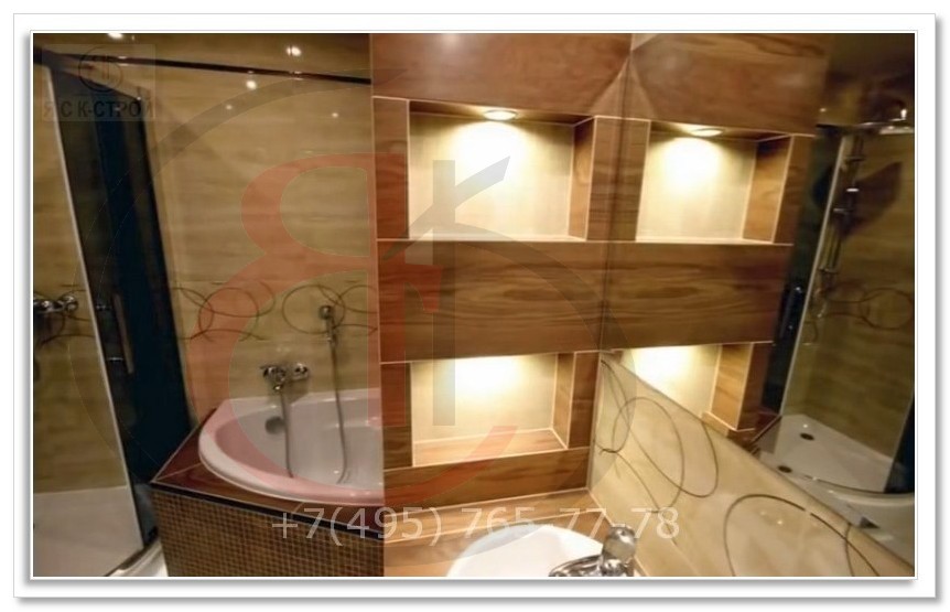 Большая ванная комната 7,5 кв.м. с дизайнерским подходом, Проектируемый проезд № 1672, ОБЗОР НОВОЙ И СТАРОЙ ВАННОЙ КОМНАТЫ (16)