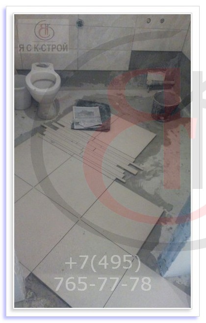 Средняя стоимость ремонта ванной 4м2 под ключ, ул. Братеевская, 21, составила 52 000 р., Фото отчет (22)