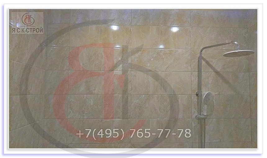 Средняя стоимость ремонта ванной 4м2 под ключ, ул. Братеевская, 21, составила 52 000 р., Фото отчет (15)