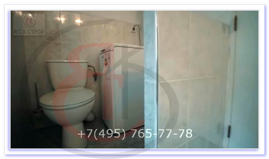 Сколько стоит ремонт в ванной комнате под ключ из мрамора. Проект в ЖК Внуково 2017, Что было ДО подготовки площадки (3)