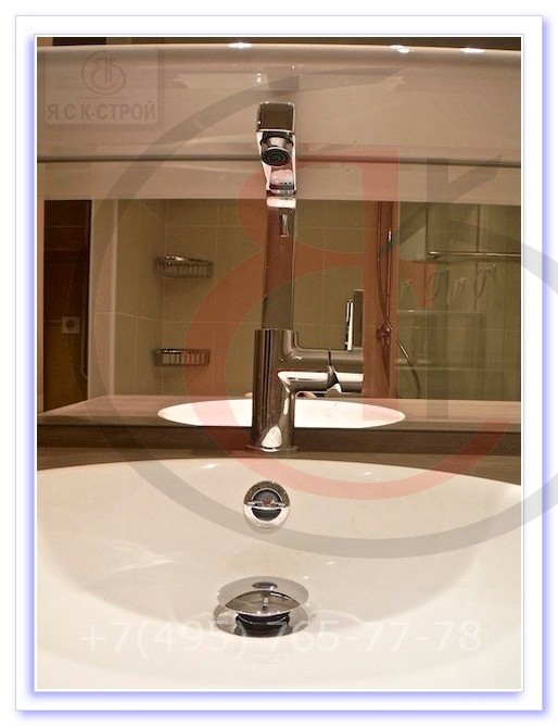 Плитка в ванную комнату, дизайн нейтральный в бежевых тонах. , СТАЛО ЛУЧШЕ (11)